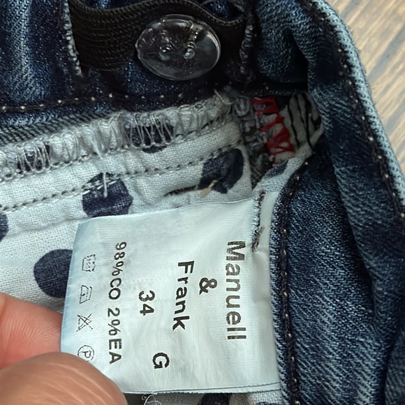 Manuell & Frank Boys Jeans Size 34 equivalent to Size 8 - Picture 5 of 5